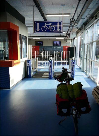 Terminal Westerschelde-ferry, fietsen in Vlaanderen