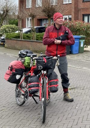 Vertrek fietstocht naar Stavanger