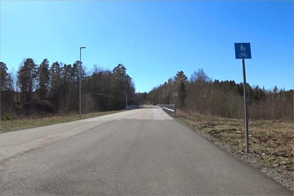 Fietspad oude E18 Larvik