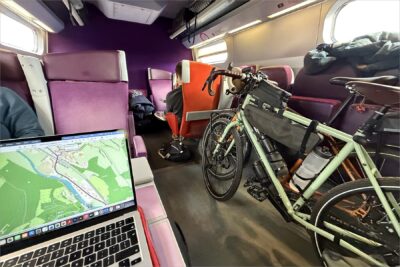 Fiets in TGV