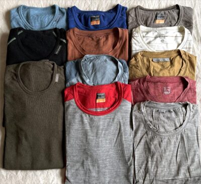 Merinowollen shirt fietsen